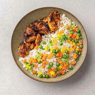 Chicken Tikka Masala With  Vegetable -Brown Rice Mix